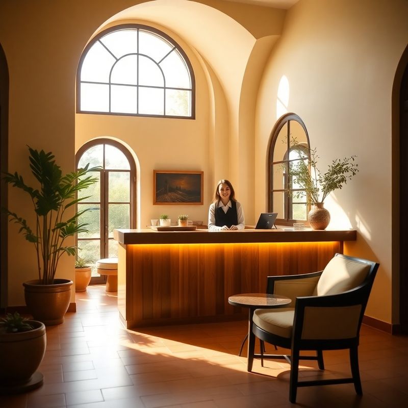 rimavely front desk team in the forest-cream lobby